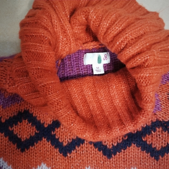 Holiday Cute Sweater Dress Medium Womens - Picture 4 of 6